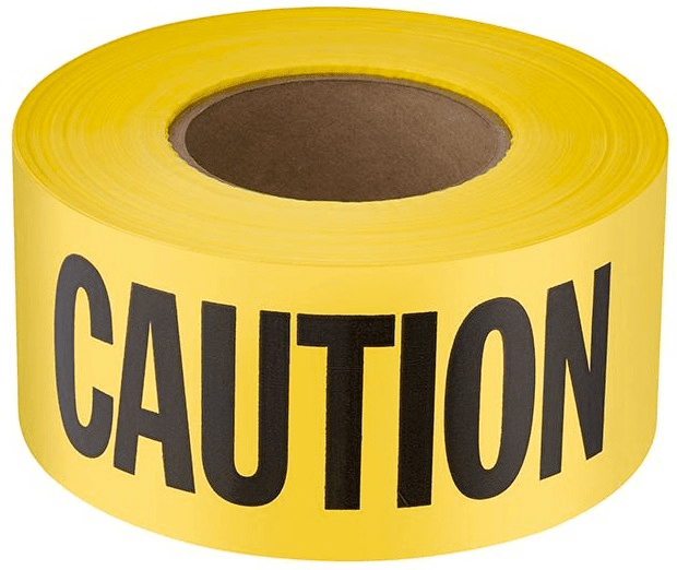 Picture of Barricade Tape Caution – 1000’x3”