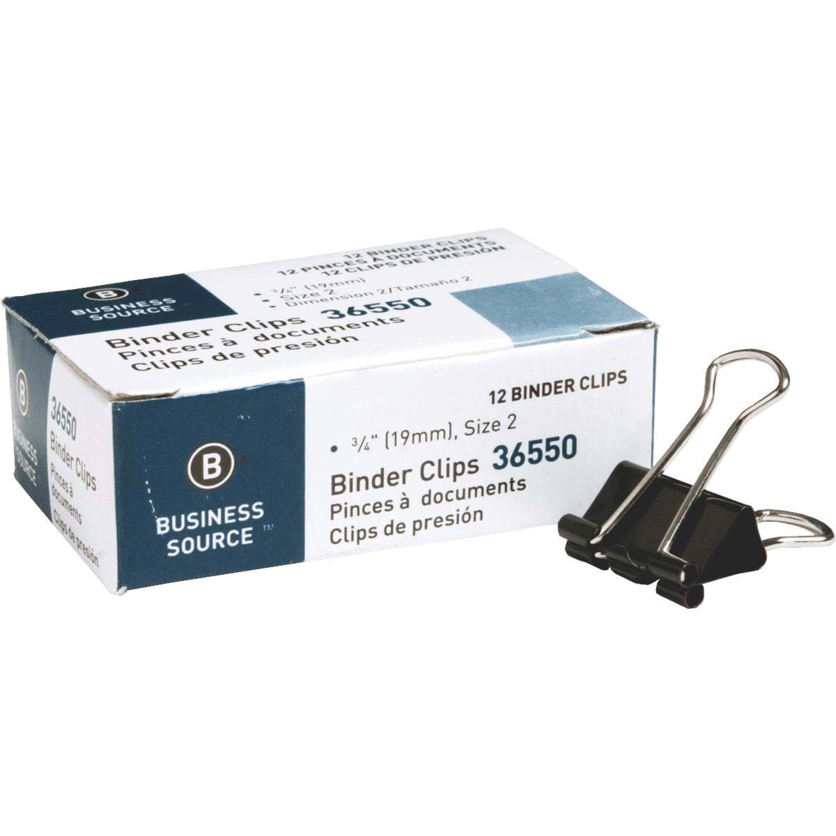 Picture of Business Source Binder Clips - Small