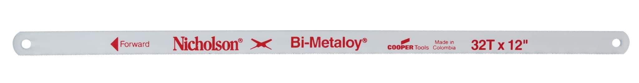 Picture of Hacksaw Blade Bi-Metal Nicholson – 12”x24tooth