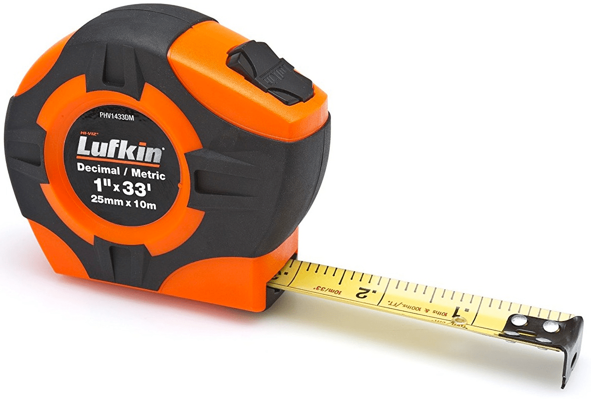 Picture of Tape Measure Engineer Case Plastic Hi-Viz Lufkin - 33' 