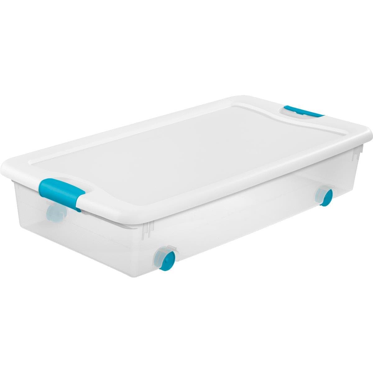 Picture of Sterilite Latch Clears Wheel Underbed Box