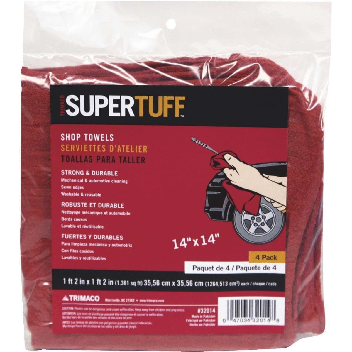 Picture of Trimaco SuperTuff Shop Towel - 4pk