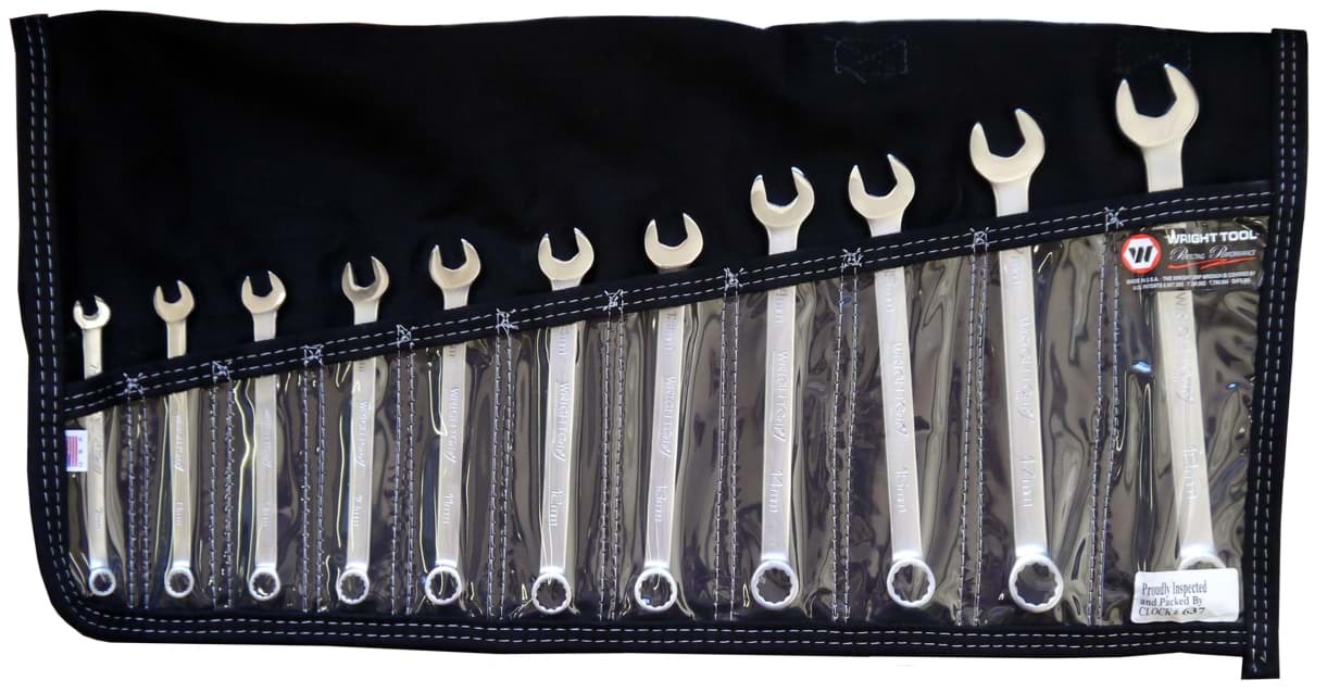 Picture of Combination Wrench Set Metric Wright - 11pc