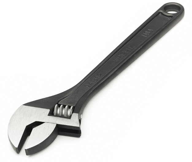 Picture of Adjustable Wrench Black Wright – 18”