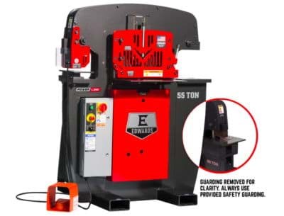 Picture of 55 Ton IronWorker 208V, 3PH, PowerLink,Coper Nothcer