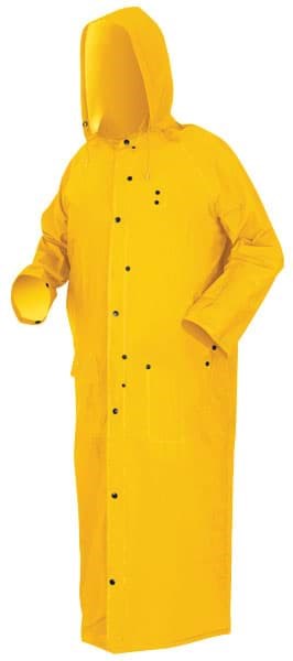 Picture of Raincoat w/ Hood 60” Yellow – XL