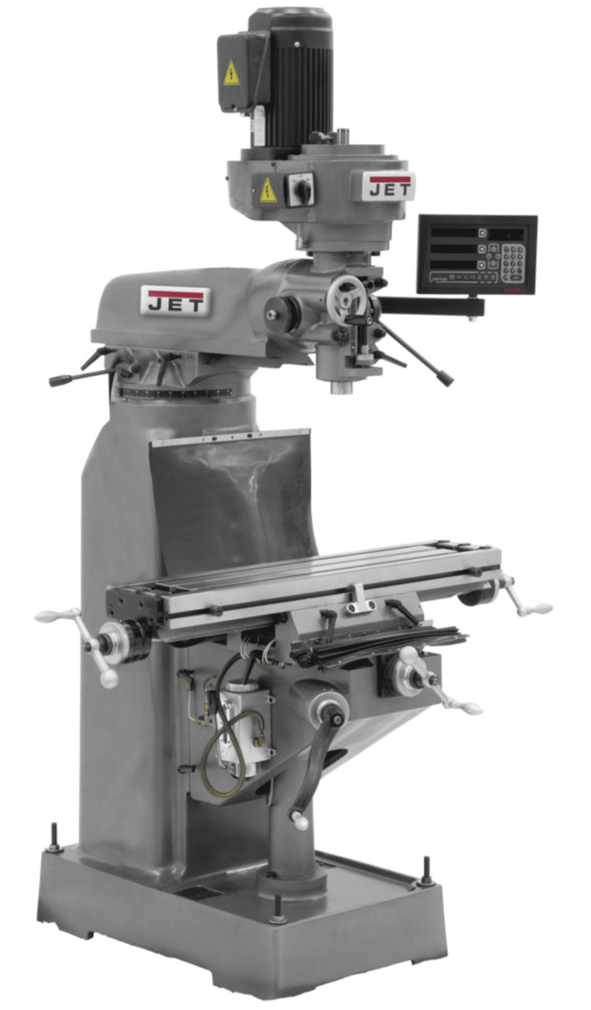 Picture of JVM-836-3 Mill with DP700 3-AX Q-DRO & X-PW