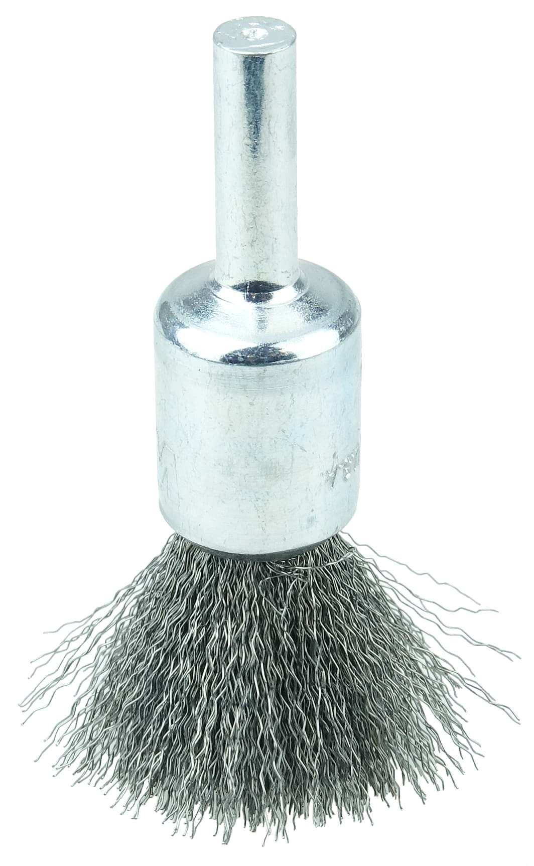 Picture of 1/2" Crimped Wire End Brush, .006" Steel Fill