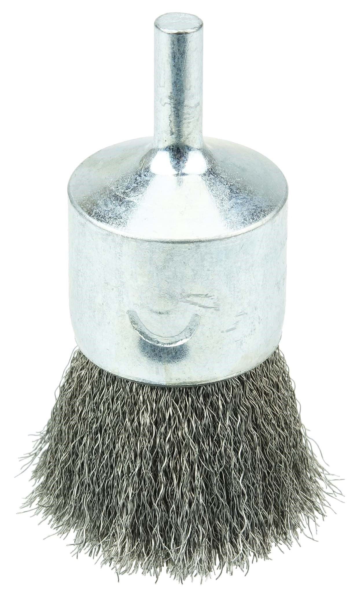 Picture of Crimped Wire End Brush 1", .006" Stainless Steel Fill