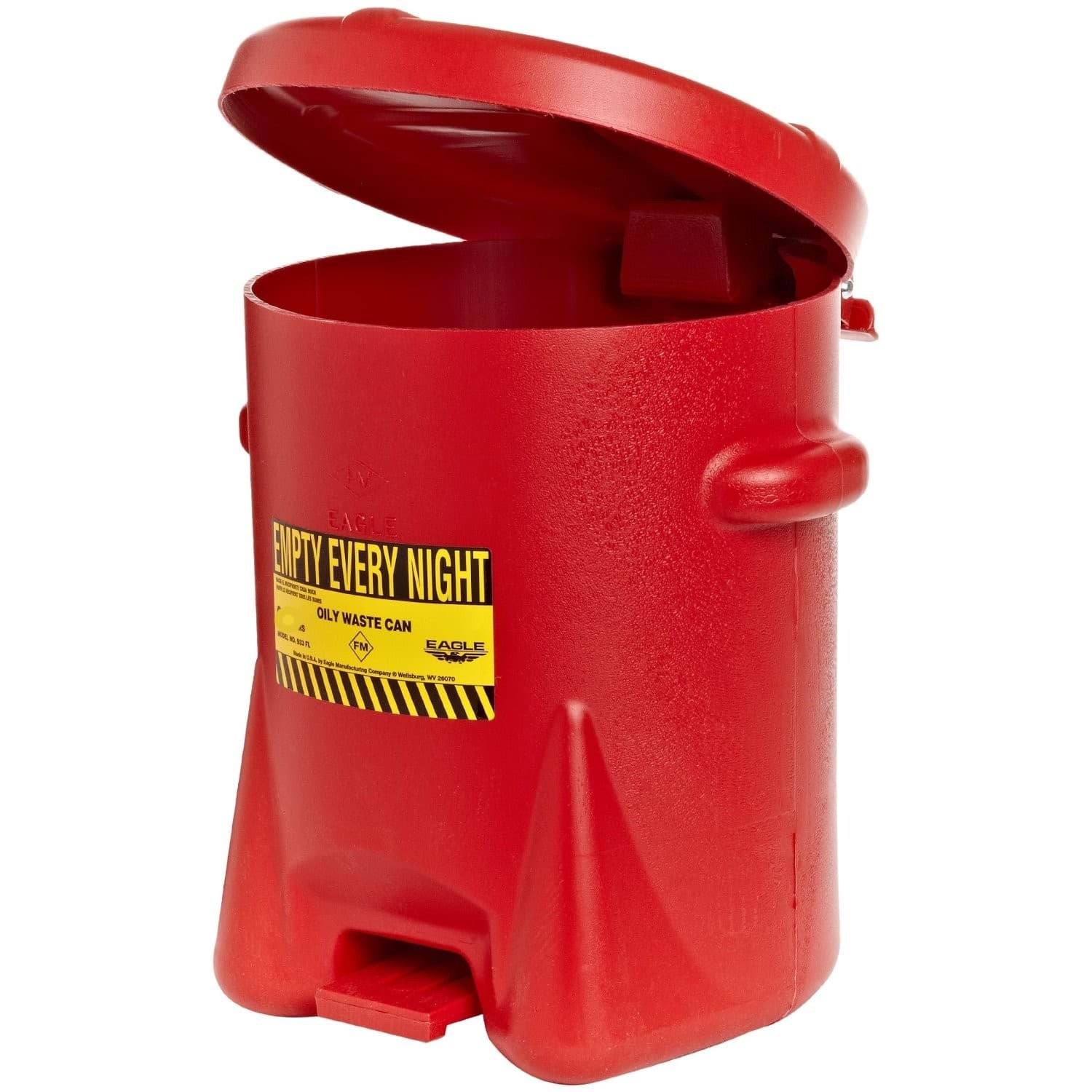 Picture of Oily Waste Can Poly Eagle – 14gal. 