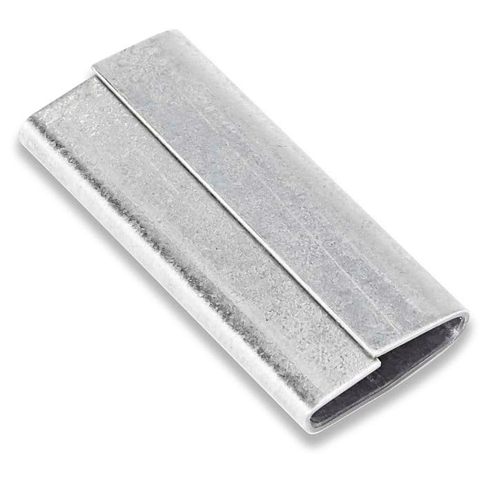 Picture of Strapping Steel Buckles Snap-On Qty 100 – 3/4"