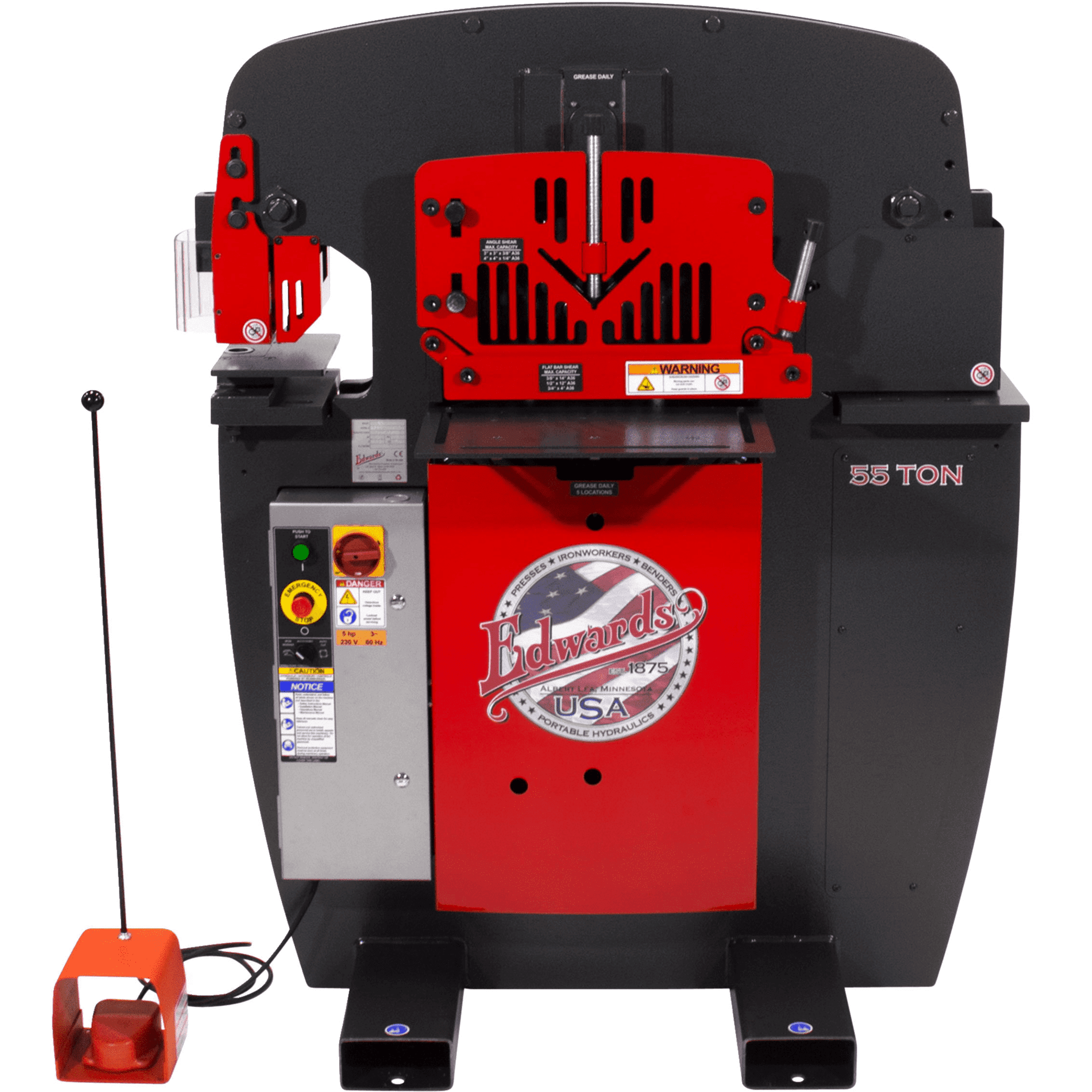 Picture of 55 Ton IronWorker 230V, 3PH, Coper Notcher