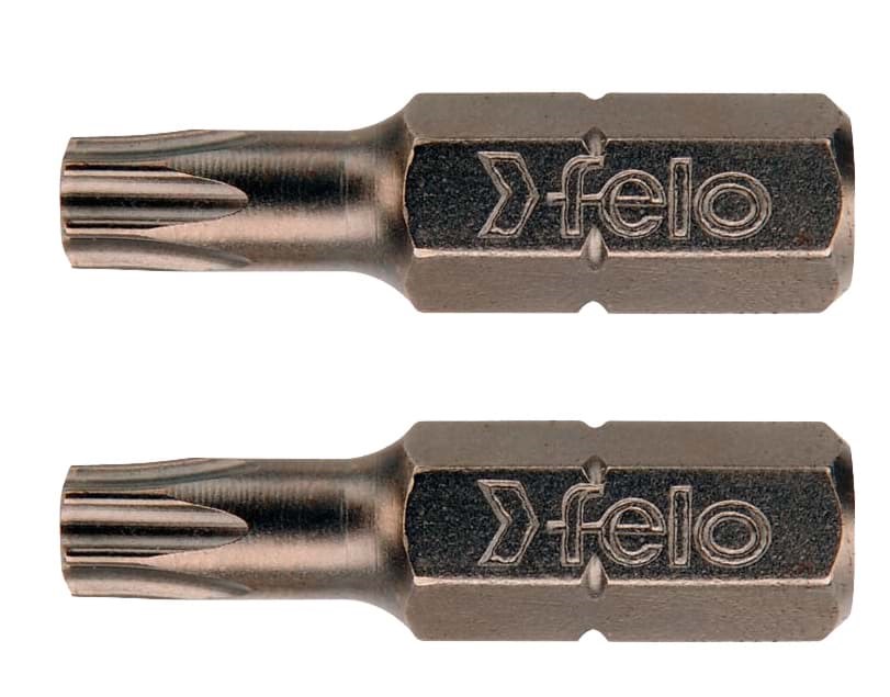 Picture of Torx T25 x 1" Bits on 1/4" stock - 2 per pkg
