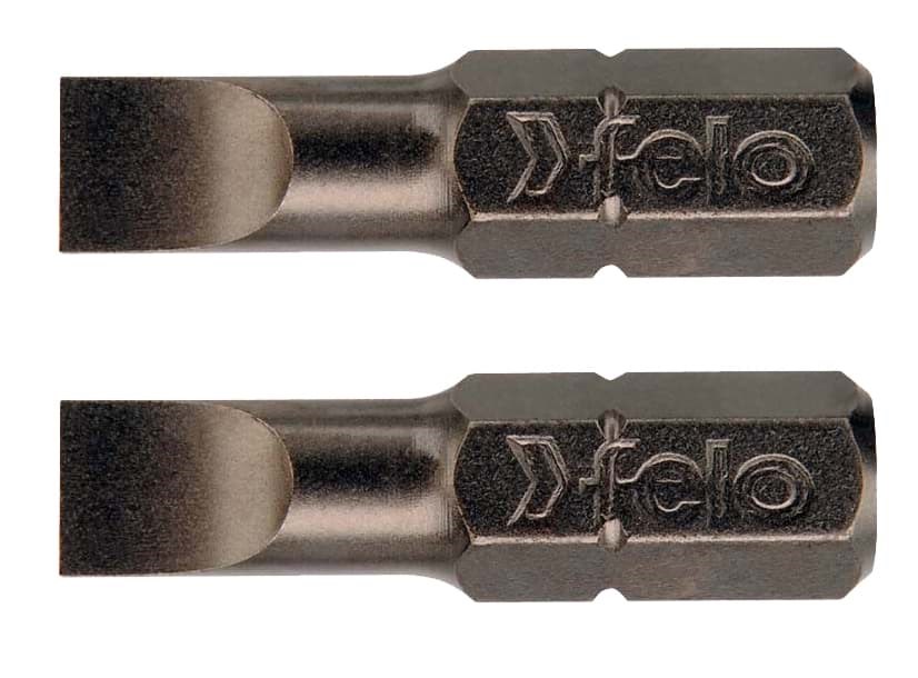 Picture of Slotted 9/64" x 0.6" x 1" Bits on 1/4" stock - 2 per pkg