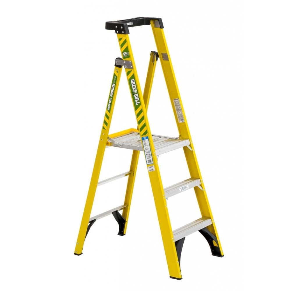 Picture of Ladder Platform Fiberglass Werner – 6’